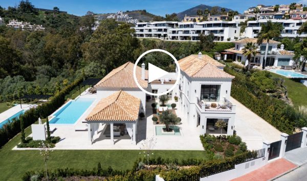 New Video - Exquisite 6 bedroom villa in La Cerquilla: Unique gem of luxury living in Marbella