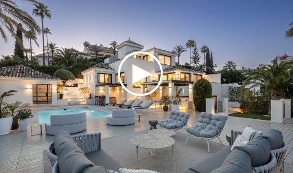 Neue Video - Luxuriöse 5 Schlafzimmer Villa mit Panoramablick in Los Naranjos Hill Club, Nueva Andalucia