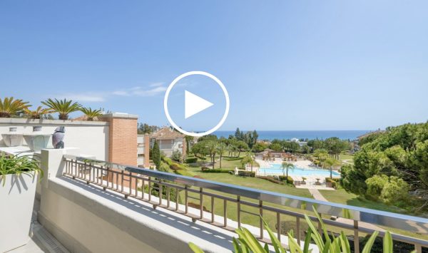 New Video - Luxurious 4-Bedroom Duplex Penthouse with Panoramic Sea Views in the Exclusive La Trinidad Urbanisation, Golden Mile