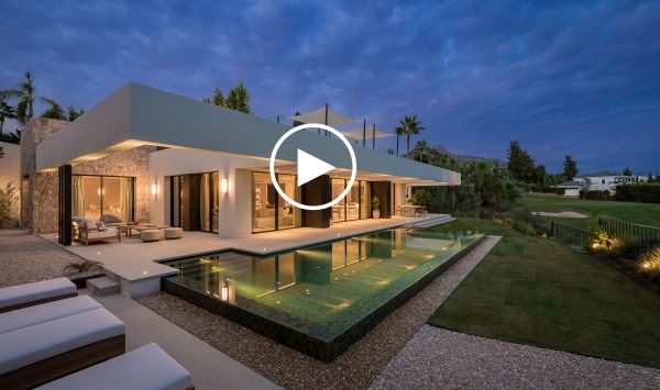 New Video - Outstanding 4 bedroom frontline golf Villa in Nueva Andalucia