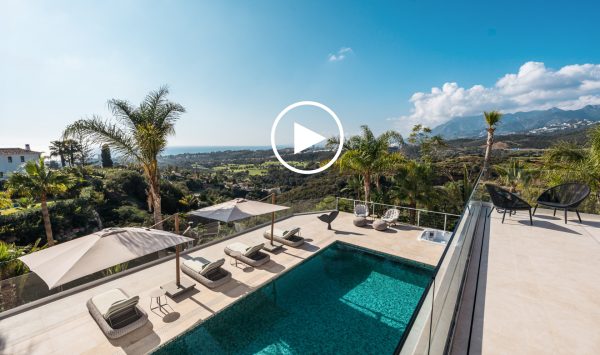 New Video - Scandinavian-Inspired Villa with 4 Bedrooms and Panoramic Views in El Rosario, Marbella East